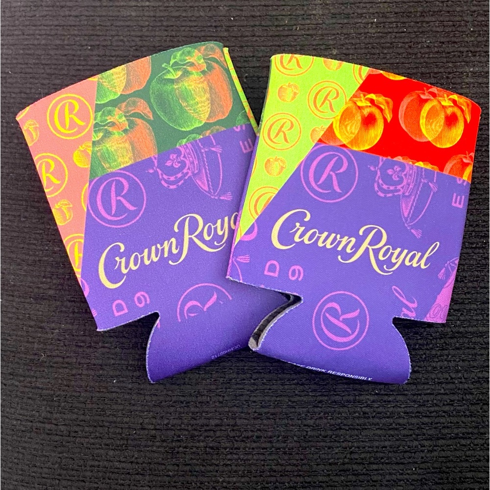 Set of Crown Royal Coozies